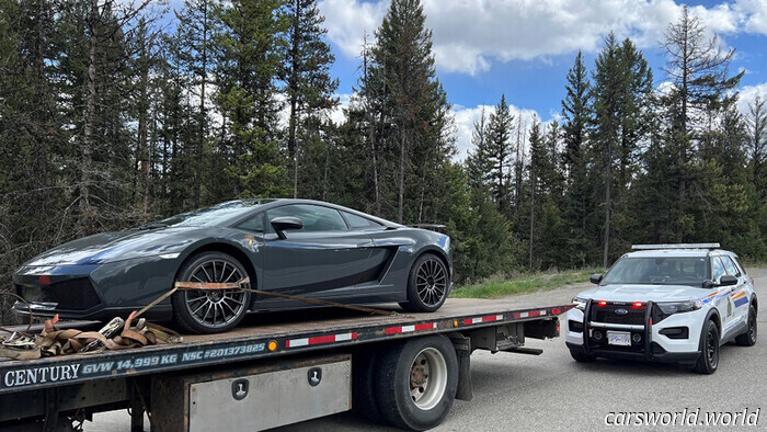 Explaining to Mom why her Lamborghini is parked in an impound lot incurs an additional fee | Carscoops